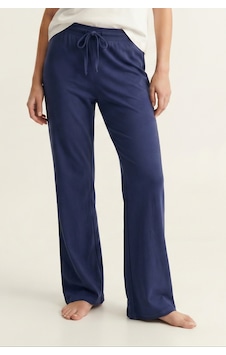 Elemge %100 Pamuk Süprem Kadın Pijama Altı Bol Kalıp Compact Penye Lacivert Geniş Paça Ipli Terletmez Alt Cepsiz Açık Lacivert Elemge %100 Pamuk Süprem Kadın Pijama Altı Bol Kalıp Compact Penye Lacivert Geniş Paça Ipli Terletmez Alt Cepsiz Açık Lacivert