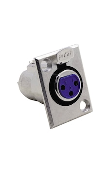 BiSıfır Xlr Canon Şase 3 Pin Dişi Konnektör BiSıfır Xlr Canon Şase 3 Pin Dişi Konnektör