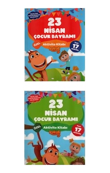 Kukuli 23 Nisan Çocuk Bayramı Özel Aktivite Kitabı - 2 Kitap Kukuli 23 Nisan Çocuk Bayramı Özel Aktivite Kitabı - 2 Kitap