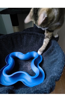 Bezos 3d Baskı Dalgalı Toplu Kedi Oyuncağı Parkur Etkileşimli Kedi Zeka Oyuncağı Mavi Bezos1 Bezos 3d Baskı Dalgalı Toplu Kedi Oyuncağı Parkur Etkileşimli Kedi Zeka Oyuncağı Mavi Bezos1