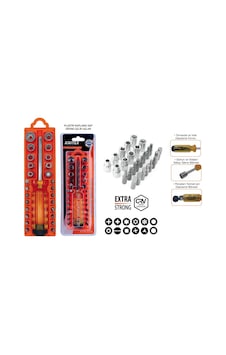 Knıtex Tornavida Set 28 Pcs Bits Set Takımı Knıtex Tornavida Set 28 Pcs Bits Set Takımı