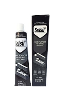 Selsil Tüp Silikon 50 Ml Şeffaf Selsil Tüp Silikon 50 Ml Şeffaf