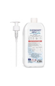 Dermosept Handplus El Ve Cilt Antiseptiği 1000 Ml %70 Alkol Bazlı Hijyenik El Dezenfektanı Dermosept Handplus El Ve Cilt Antiseptiği 1000 Ml %70 Alkol Bazlı Hijyenik El Dezenfektanı