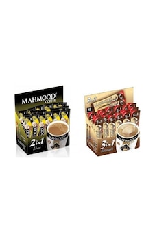 Mahmood Coffee 3'ü 1 arada Sütlü Köpüklü ve 2si 1 arada Hazır Kahve 2 li Mahmood Coffee 3'ü 1 arada Sütlü Köpüklü ve 2si 1 arada Hazır Kahve 2 li