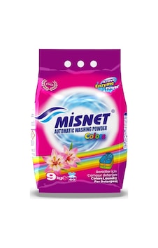 Omnipazar Misnet Renkliler İçin Toz Çamaşır Deterjanı 9 KG 60 Yıkama