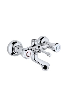 Klasik Çevirmeli Banyo Bataryası Krom Klasik Çevirmeli Banyo Bataryası Krom