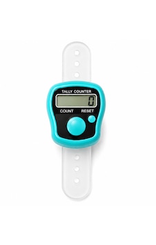 Dijital Parmak Zikirmatik Lcd Ekranlı Elektronik Tespih Sayacı Silikon Bantlı Turkuaz Dijital Parmak Zikirmatik Lcd Ekranlı Elektronik Tespih Sayacı Silikon Bantlı Turkuaz