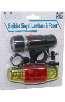 2in1 Bisiklet Feneri Sinyalli Lamba Pilli 4741 Altın 2in1 Bisiklet Feneri Sinyalli Lamba Pilli 4741 Altın