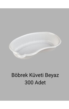 Lunimed Böbrek Küveti Beyaz Plastik 300 Adet Lunimed Böbrek Küveti Beyaz Plastik 300 Adet