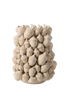 Mudo Home Acorn Vazo 25x31 Cm Krem Mudo Home Acorn Vazo 25x31 Cm Krem