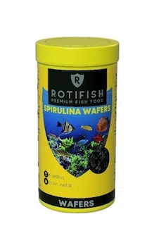 Rotifish Spirulina Wafers Tablet Balık Yemi 100 Ml 45 Gr Rotifish Spirulina Wafers Tablet Balık Yemi 100 Ml 45 Gr