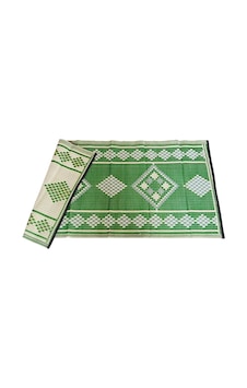 Plastik Hasır 120 X 230 Cm Piknik Kilimi - Cami Hasırı Yeşil