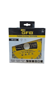 Gfb Turbo Elmas Mermer Granit Kesici 115 Mm Tekli Gfb Turbo Elmas Mermer Granit Kesici 115 Mm Tekli