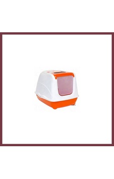 Storeşahin Flip Cat Kapalı Kedi Tuvaleti 50 Cm Turuncu Shn0720 Storeşahin Flip Cat Kapalı Kedi Tuvaleti 50 Cm Turuncu Shn0720