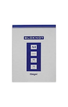G0379 A4 40 Yaprak Masa Bloknot Çizgili 1 Adet G0379 A4 40 Yaprak Masa Bloknot Çizgili 1 Adet