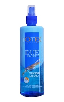 Totex Kuru Saçlar İçin Çift Fazlı Mavi Fön Suyu 400 ML Totex Kuru Saçlar İçin Çift Fazlı Mavi Fön Suyu 400 ML