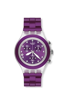 Swatch Full-Blooded Blueberry Bayan Kol Saati SVCK4048AG Swatch Full-Blooded Blueberry Bayan Kol Saati SVCK4048AG
