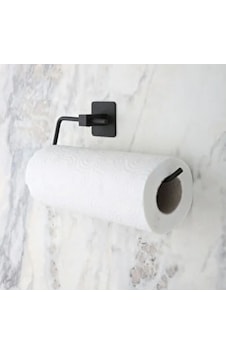 Buffer Kendiliğinden Yapışkanlı Siyah Paslanmaz Metal Rulo Havluluk Aparat Açık Gri Buffer Kendiliğinden Yapışkanlı Siyah Paslanmaz Metal Rulo Havluluk Aparat Açık Gri
