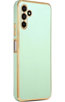 Galaxy A04s Kılıf Zore Bark Kapak Light Green