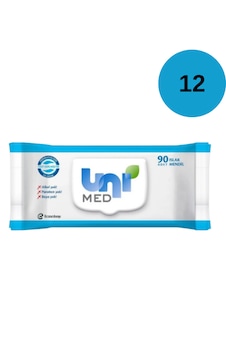 Unimed Islak Mendil 90 Yaprak x 12 Adet Unimed Islak Mendil 90 Yaprak x 12 Adet
