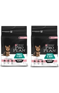 Purina Pro Plan Small&Mini Puppy Somonlu Küçük Irk Yavru Köpek Maması 2 x 3 KG Purina Pro Plan Small&Mini Puppy Somonlu Küçük Irk Yavru Köpek Maması 2 x 3 KG