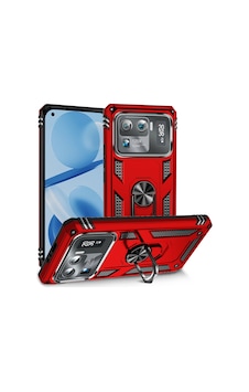 Xiaomi Mi 11 Ultra Kılıf Tank Zırh Yüzüklü Mıknatıslı Standlı Kapak Vega Xiaomi Mi 11 Ultra Kılıf Tank Zırh Yüzüklü Mıknatıslı Standlı Kapak Vega