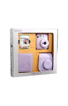 Fujifilm Instax Mini 12 + Albüm + Çanta + 10'lu Film