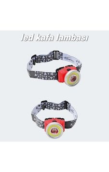 Campout Led Kafa Feneri Çok Renkli Campout Led Kafa Feneri Çok Renkli