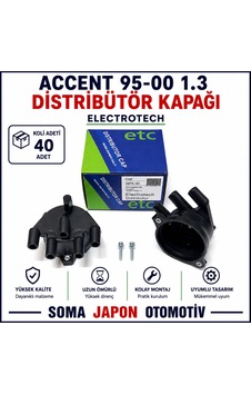 Accent 95-00 1.3 Distiribütör Kapağı Dstk-101 Etc Accent 95-00 1.3 Distiribütör Kapağı Dstk-101 Etc
