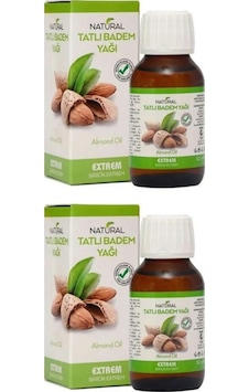 Natural Extrem Tatlı Badem Yağı 2 x 50 ML