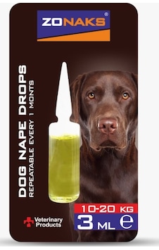 Zonaks 10-20 KG Arası Ense Damlası 3 ML Zonaks 10-20 KG Arası Ense Damlası 3 ML