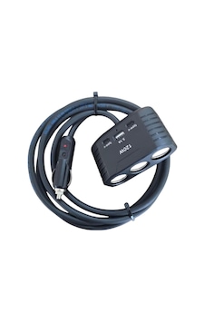 Araç Çakmak Uzatma Kablosu Çakmaklık Çoklayıcı Usb, Type-c Çıkışlı 12 Volt 10 Amper 120 Wat 2 X1,5mm Ttr Bak Araç Çakmak Uzatma Kablosu Çakmaklık Çoklayıcı Usb, Type-c Çıkışlı 12 Volt 10 Amper 120 Wat 2 X1,5mm Ttr Bak