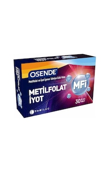 Osende Mfi Metilfolat Iyot 30 Dil Alti Tablet Osende Mfi Metilfolat Iyot 30 Dil Alti Tablet