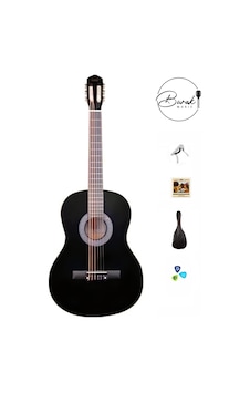 4/4 Siyah Gitar Seti