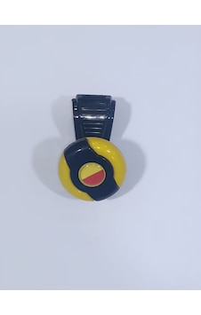 Sarı-siyah Dönebilen Vites Topuzu Sarı Kırmızı Stickerlı Çok Renkli