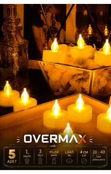 Premium Led Tealight Mum Sıcak Beyaz Işık Gerçek Mum Görünümü 5 Adet 5'li Led - 893628512 5'li Led Premium Led Tealight Mum Sıcak Beyaz Işık Gerçek Mum Görünümü 5 Adet 5'li Led - 893628512 5'li Led