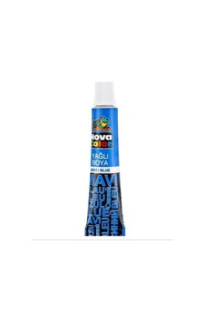 Nova Color Yağlı Boya Tüp Mavi - 4 Adet