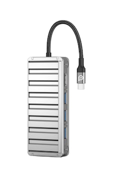 Piili Type-c 6 Portlu Dönüştürücü Adaptör Gri Piili Type-c 6 Portlu Dönüştürücü Adaptör Gri