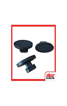 Pdr Boyasız Göçük Düzeltme Plastiği Köşe Elips Düz Çap 40x24mm - D. N6 - Siyah