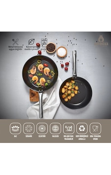 Amboss Dar-1233 Dark 24 Cm Tava Amboss Dar-1233 Dark 24 Cm Tava