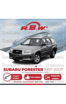 Subaru Forester Muz Silecek Takımı 1997-2007 Rbw Subaru Forester Muz Silecek Takımı 1997-2007 Rbw