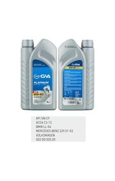 Gva 5W-30 Platinum Partiküllü DPF Tam Sentetik Motor Yağı