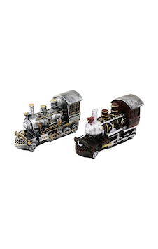İbico İ12-206-a Tren Vintage Dekoratif Biblo Ve Kumbara - Renkli Reçine 20x12x8 Cm İbico İ12-206-a Tren Vintage Dekoratif Biblo Ve Kumbara - Renkli Reçine 20x12x8 Cm