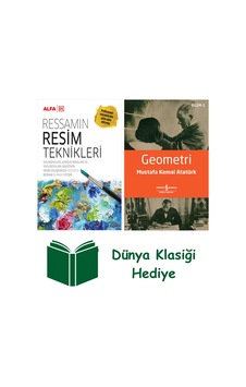 Ressamın Resim Teknikleri Ciltli + Geometri + Dünya Klasiği Hediye