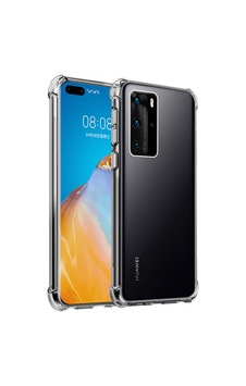 Huawei P40 Kılıf Zore Nitro Anti Shock Silikon Renksiz Huawei P40 Kılıf Zore Nitro Anti Shock Silikon Renksiz