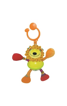 Biba Toys Çıngırak Ve Dişlikli Aslan Puset Oyuncağı