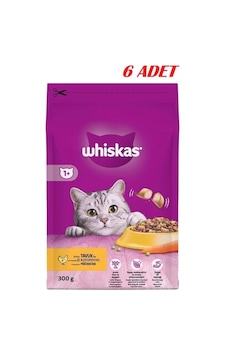 Whiskas Tavuklu ve Sebzeli Yetişkin Kedi Maması 6 x 300 G Whiskas Tavuklu ve Sebzeli Yetişkin Kedi Maması 6 x 300 G