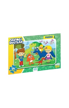 Yapboz- Ca.5121-5122 Sevımlı Dostlar Frame Puzzle 24
