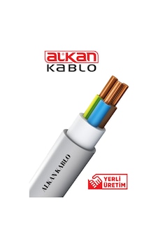 3x2,5 Mm² Nvv Nym Kablo Gri %100 Bakır 100 Metre 3x2,5 Mm² Nvv Nym Kablo Gri %100 Bakır 100 Metre