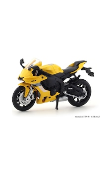 Yamaha Yzf-r1 Sarı 1/18 Motosiklet Diecast Model Yamaha Yzf-r1 Sarı 1/18 Motosiklet Diecast Model